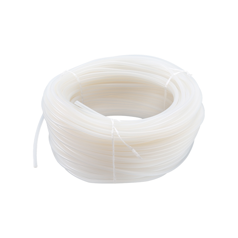 Tubo de goma de silicona, incoloro e inodoro