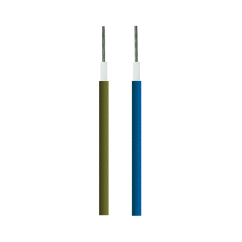 Cable trenzado de fibra de vidrio resistente a altas temperaturas 3C procesamiento de arnés 0.5/0.75/1.0mm² 60245IEC03(YG)