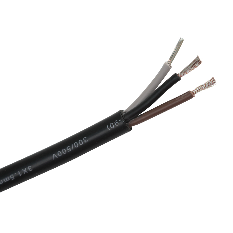 Cable de instalación con funda de PVC certificado por normas nacionales RVV 60227IEC53